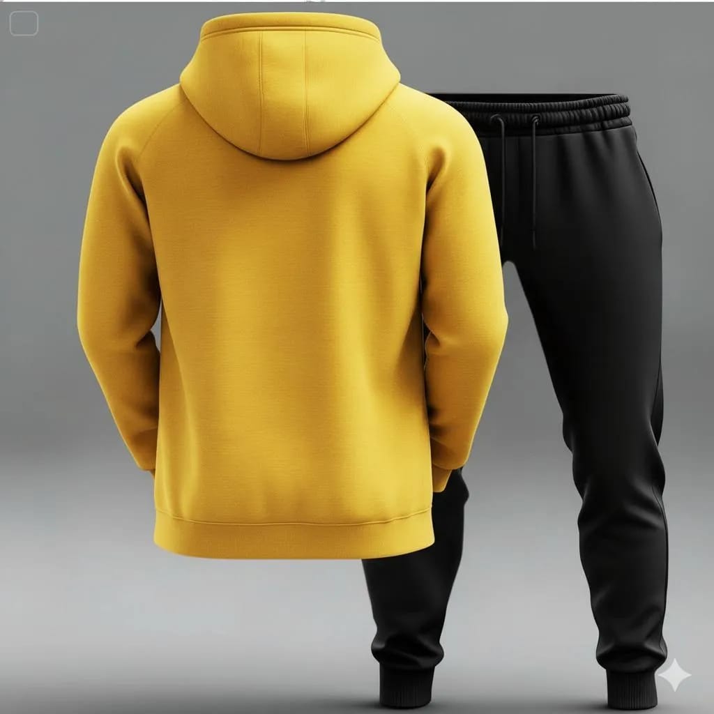 Trendy Printed Hoodie Track Suit for Men