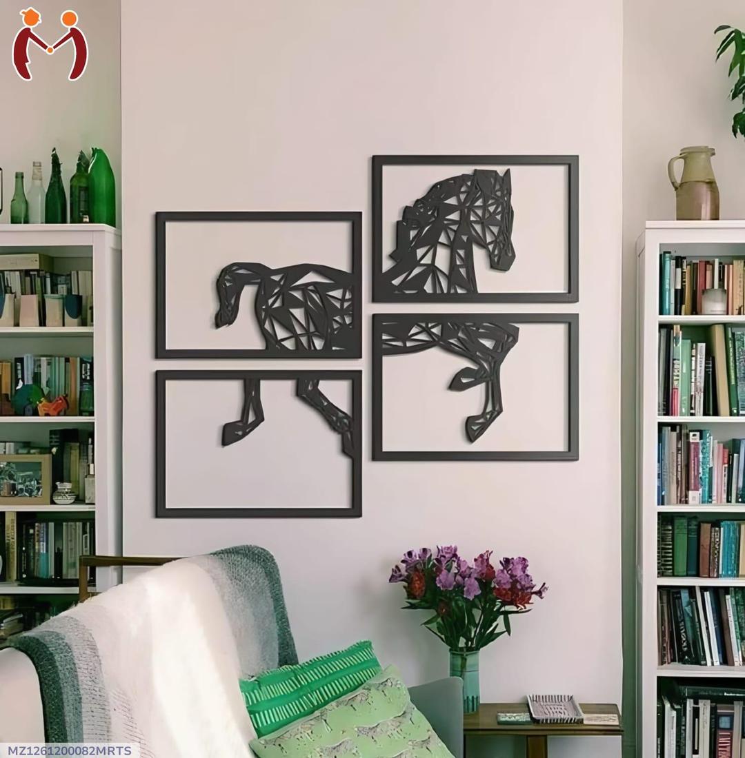 4 Pcs Abstract Art Wall Art Decor