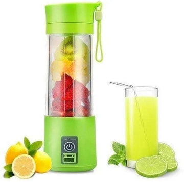 Portable Electric Citrus Juicer Blender 500ml Green
