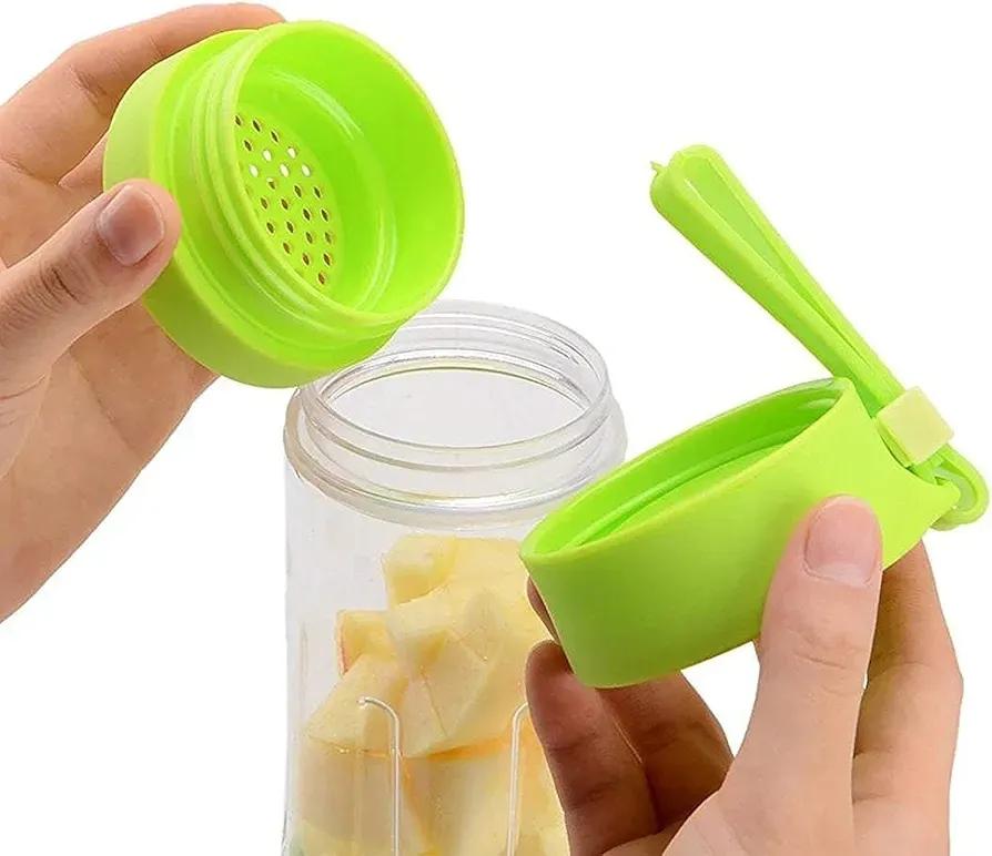 Portable Electric Citrus Juicer Blender 500ml Green