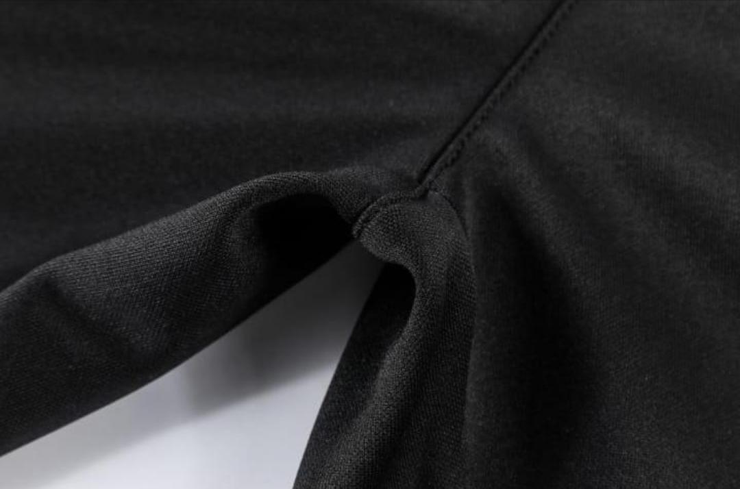 Micro Interlock Printed Track Suit Black Cup