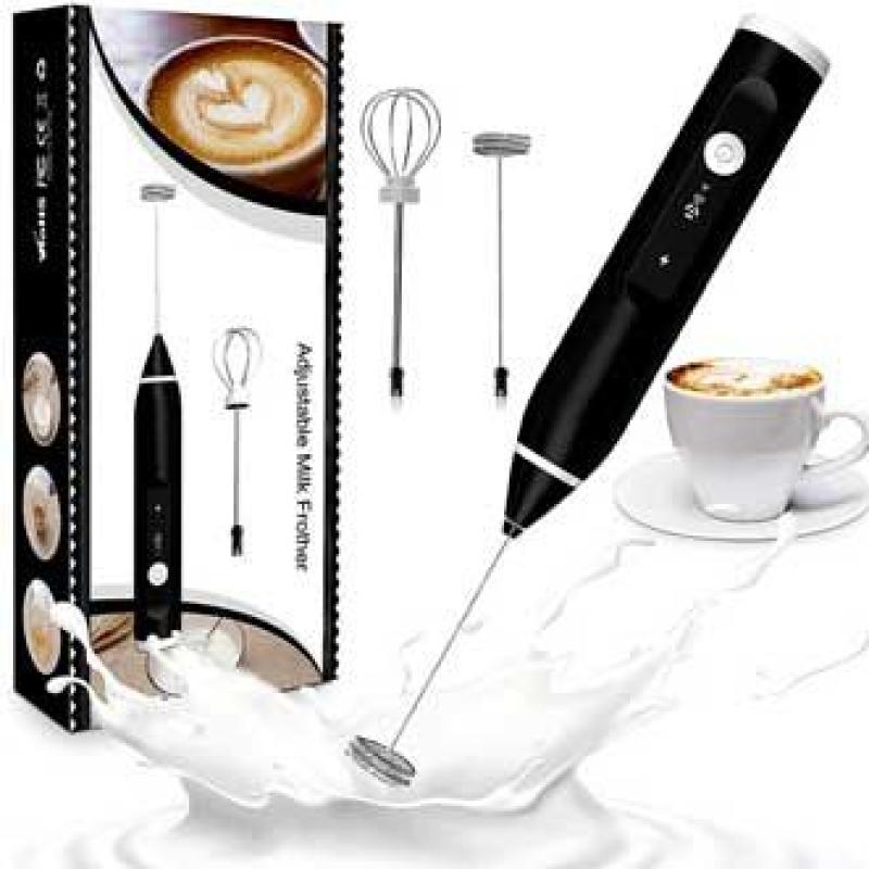 Wireless Milk Frothers Electric Handheld Blender With USB Electrical Mini Coffee Maker Whisk Mixer For Coffee Cappuccino Cream