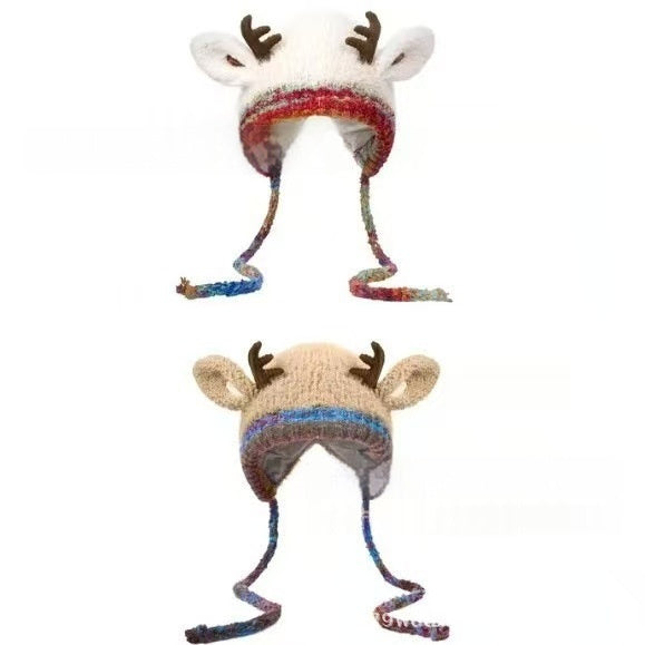 Creative Versatile Cartoon Festival Christmas Antler Hat
