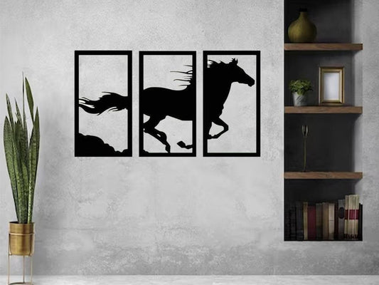 Modern 3D Art MDF Wall Painting