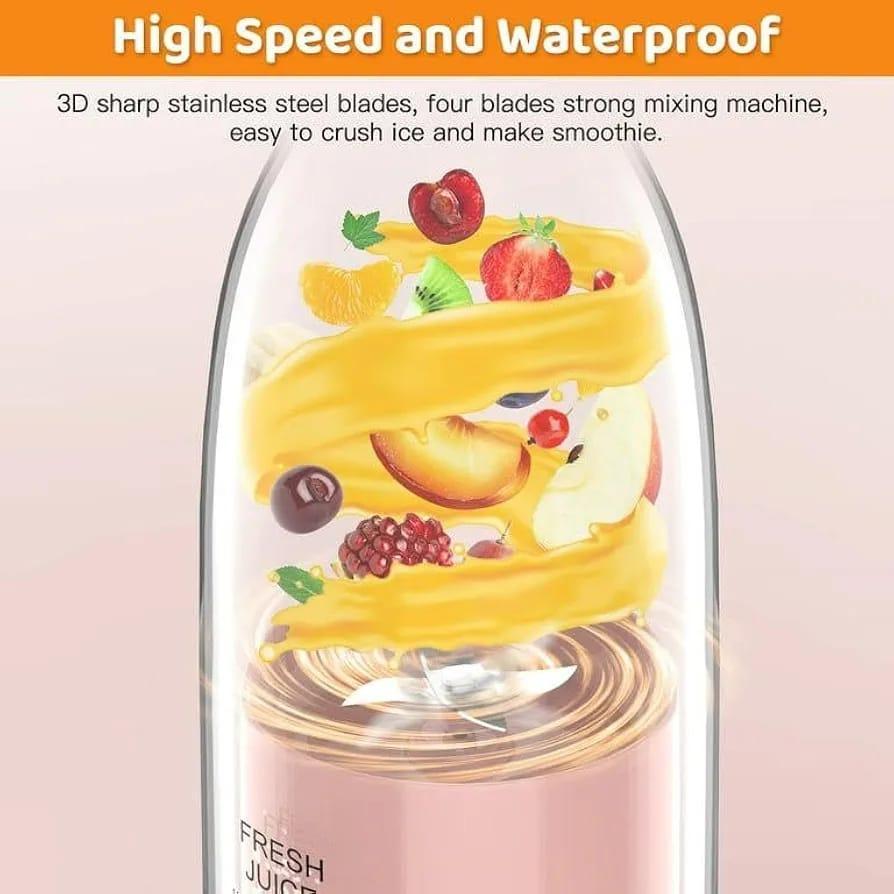 Imported Rechargeable Portable Bottle Blender for Shakes and Smoothies