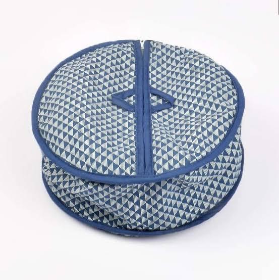 Zipper Roti Cover Cotton Zip Roti Box Basket Zipper Cover