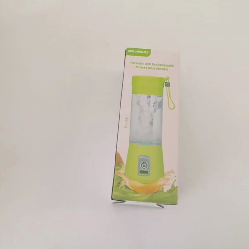 Portable Electric Citrus Juicer Blender 500ml Green